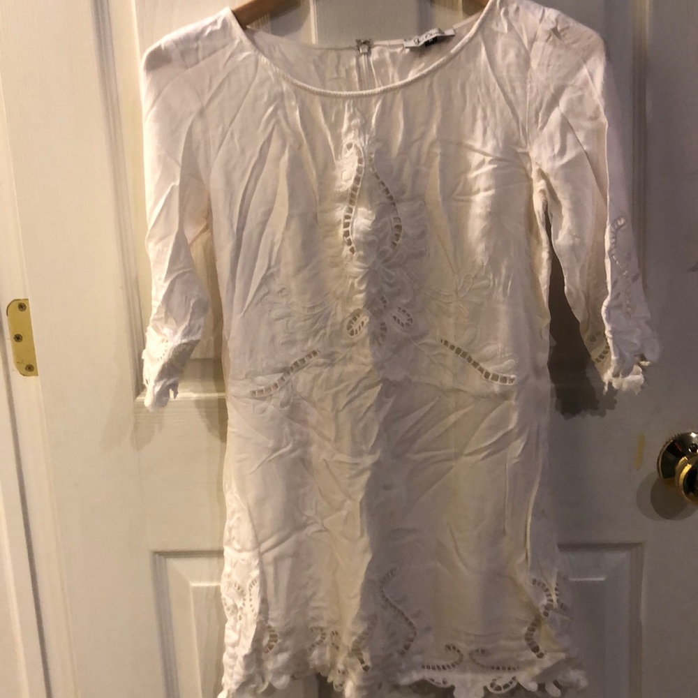 White summer dress
